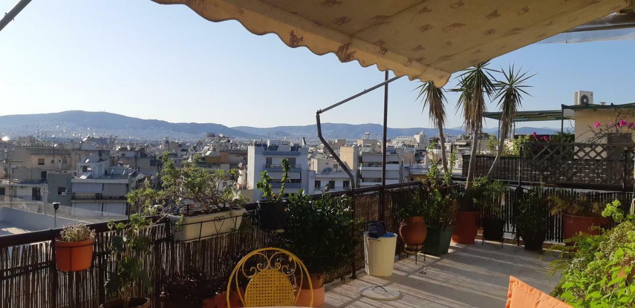 شقة أثينا  في Penthouse Balcony Close To Acropolis المظهر الخارجي الصورة