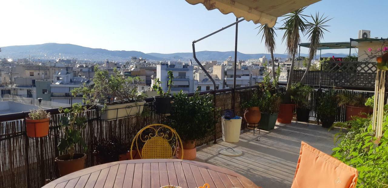 شقة أثينا  في Penthouse Balcony Close To Acropolis المظهر الخارجي الصورة